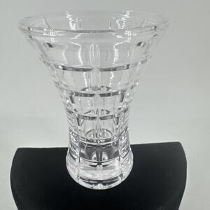 Vase Mikasa Lead Crystal PRISM Posy 4" Tall Flower Elegant